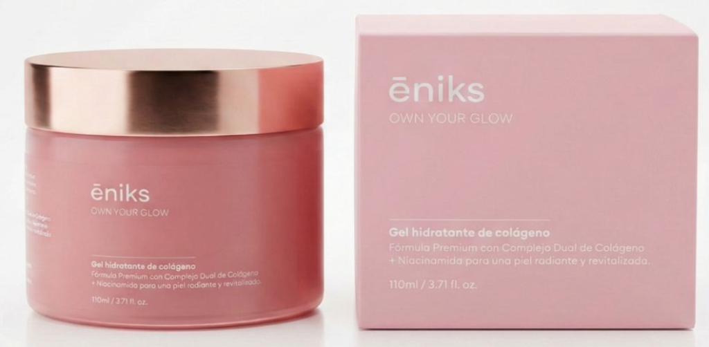 gel hidratante de colágeno