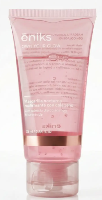 mascarilla nocturna reafirmante con colágeno